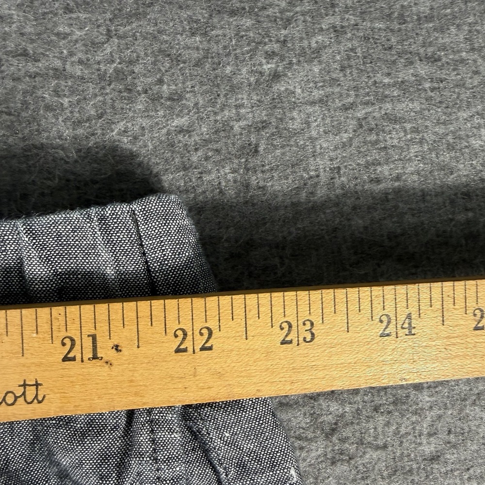 Relaxed Linen-Blend Wide Leg Pants - Gray - Picture 3 of 5